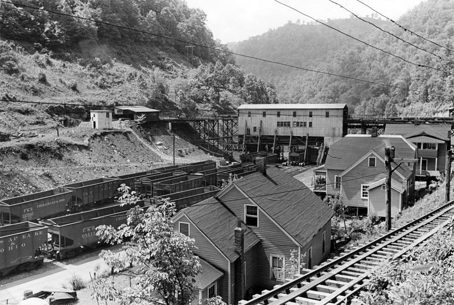 Coal Mining Camp by Alfred Eisenstaedt