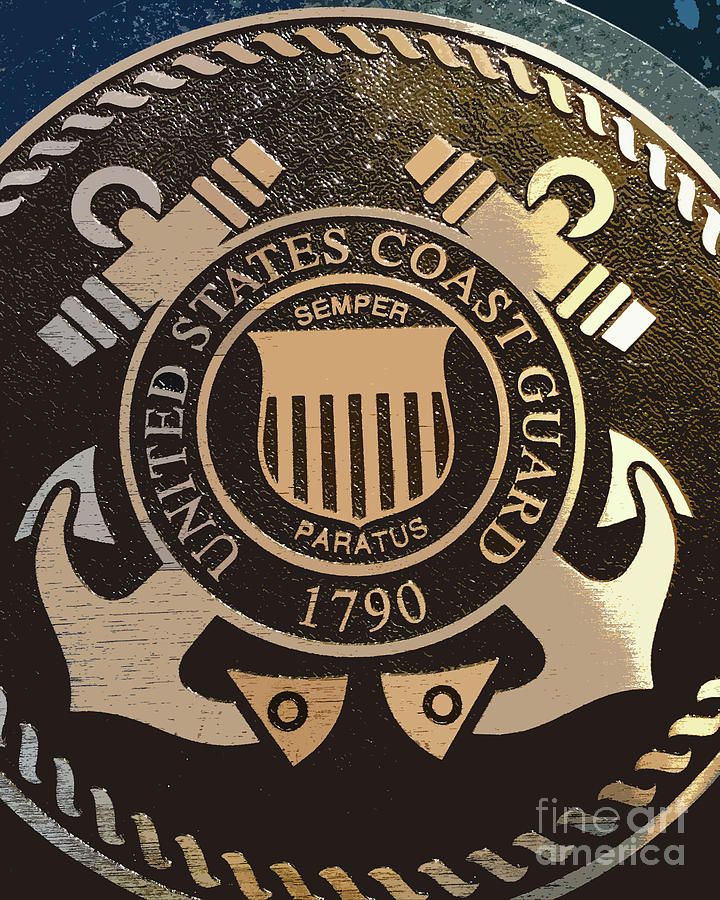 Coast Guard Emblem Photograph