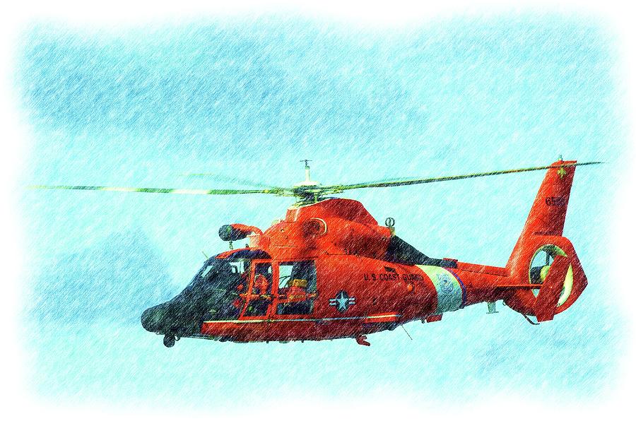 Premium AI Image | Closeup of helicopter with intricate details visible in pencil  sketch created with generative ai