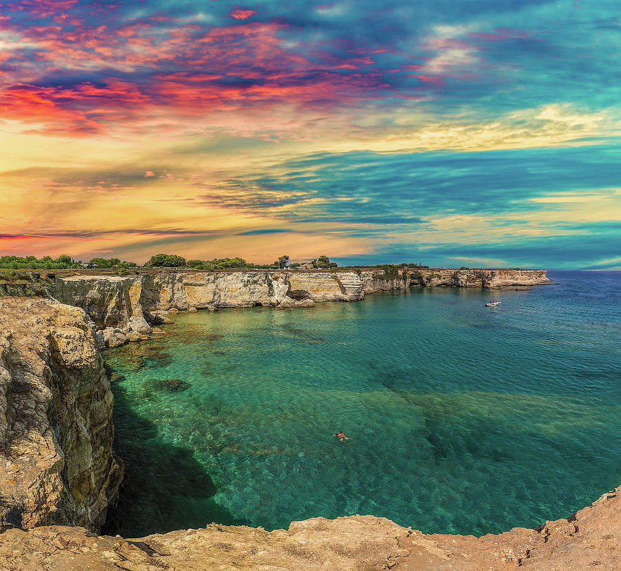 coast of Apulia in Italy Photograph by Vivida Photo PC