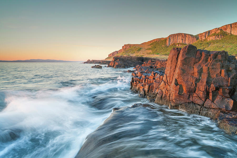 Coast With Cliffs Digital Art by Fortunato Gatto