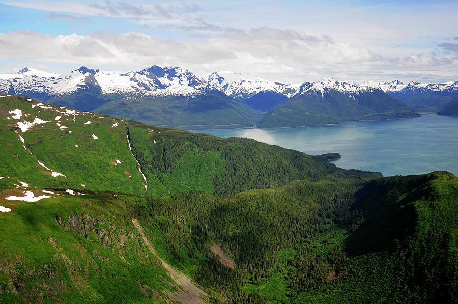 Coastal Alaska And The Taku Inlet Photograph by Groveb