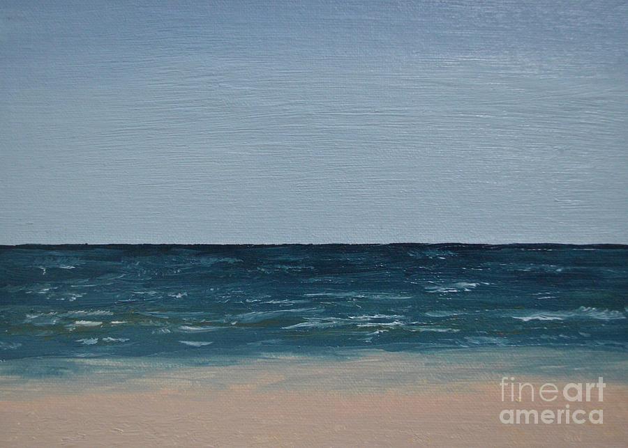 Coastal Calm Painting by Michelle Welles - Pixels