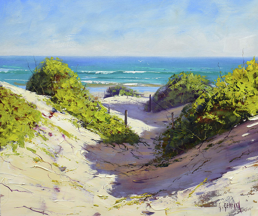 Coastal Dunes Painting