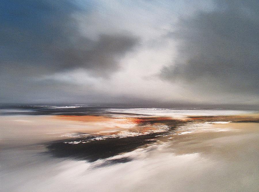 Abstract Painting - Coastal Emotion by Roland Byrne Abstract Painting - Coastal Emotion by Roland Byrne