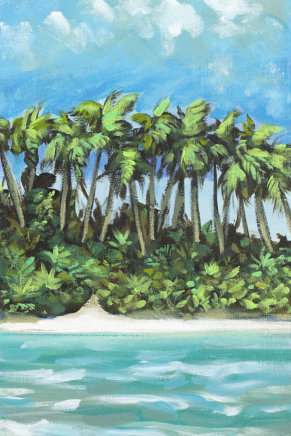 Beach Painting - Coastal Escape II by Dan Meneely