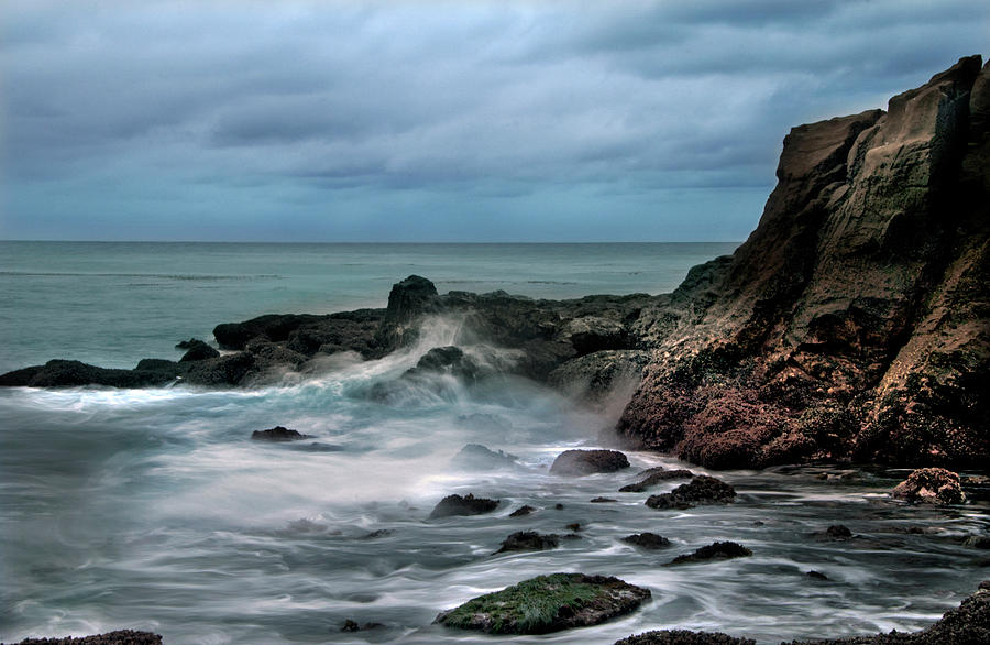 Coastal Evening Photograph by Mitch Diamond