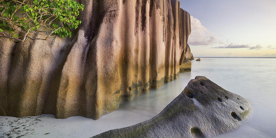 Coastal Granite Rocks, Seychelles Digital Art by Rainer Mirau - Fine ...