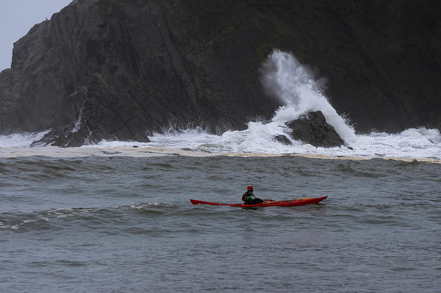 Coastal Kayak Photograph by Steven Clark
