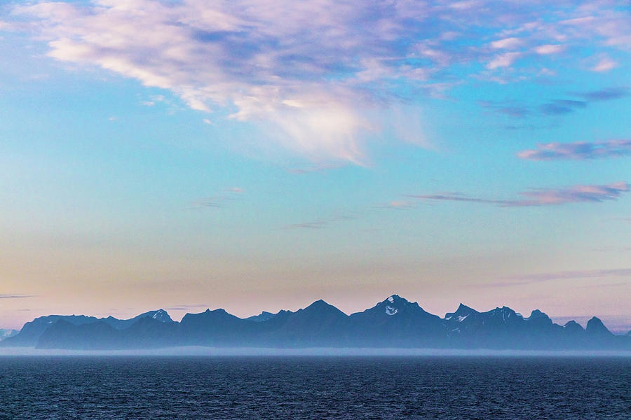 Coastal Mountains in Norway Photograph by Debra and Dave Vanderlaan