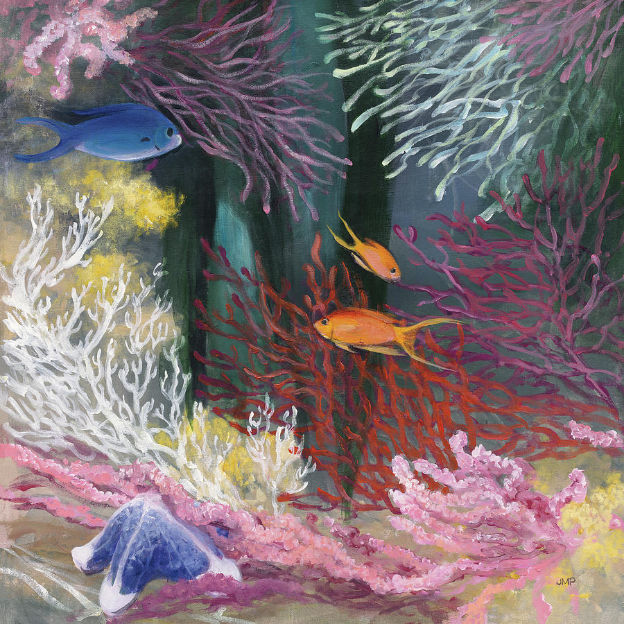 Animal Painting - Coastal Reef I by Julia Purinton