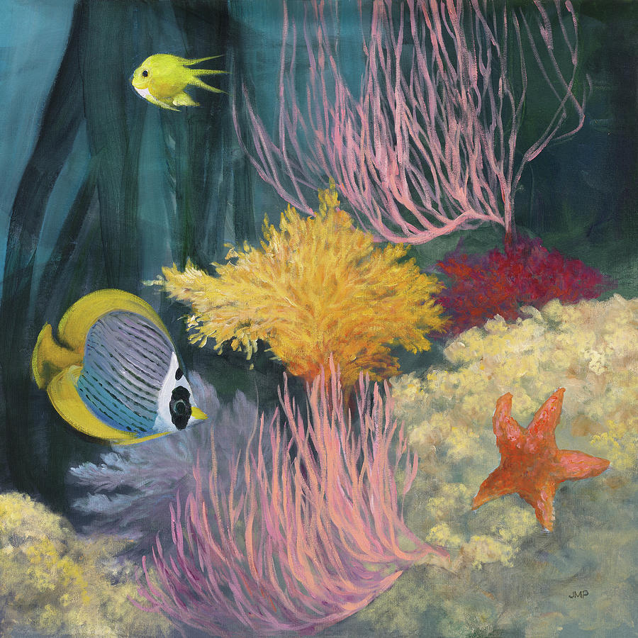 Animal Painting - Coastal Reef II by Julia Purinton