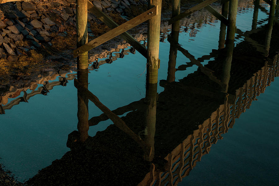 Coastal Reflections Photograph by Vicky Edgerly