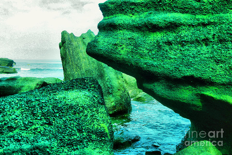 Coastal Rocks Photograph