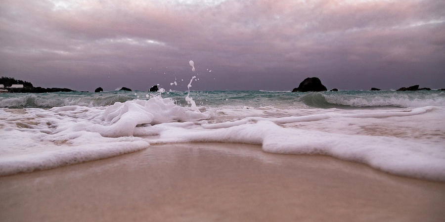 Coastal Splash Intrigue Bermuda Photograph