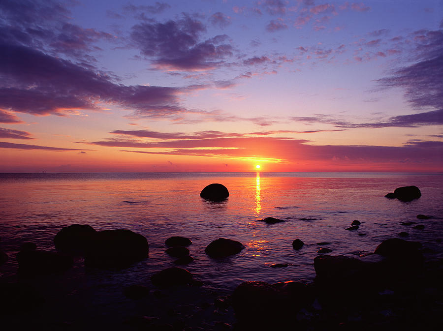 Coastal Sunrise Photograph by Avtg