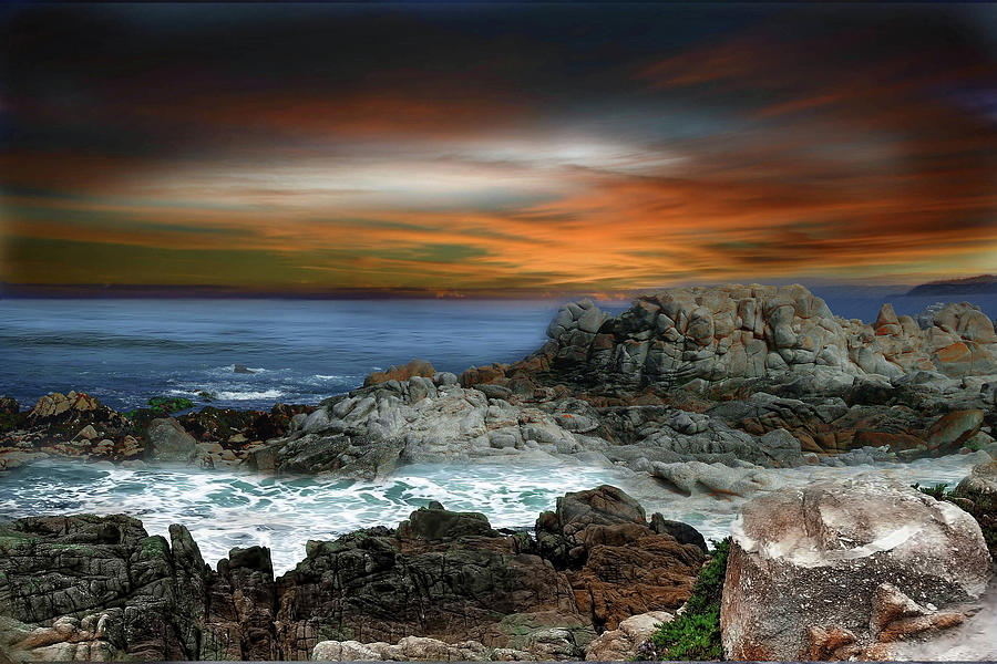 Coastal Sunset Photograph by Renee Hardison