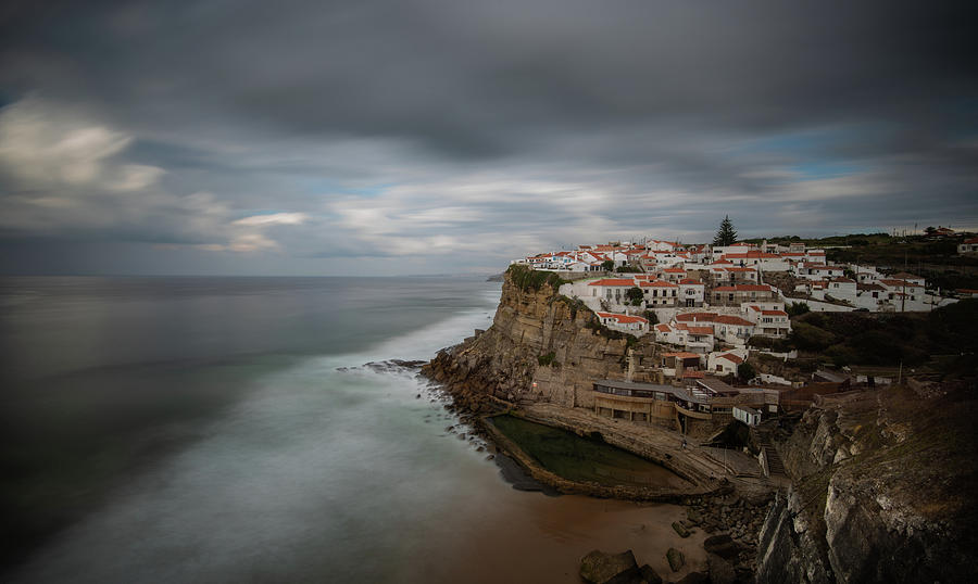 Coastal Village of Azenhas Do Mar in Portugal Photograph by Michalakis Ppalis