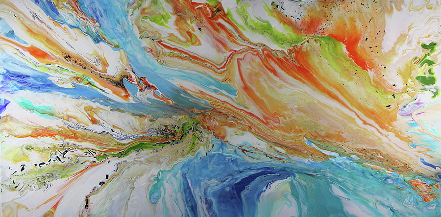 Coastal Waters Painting by Madeleine Arnett