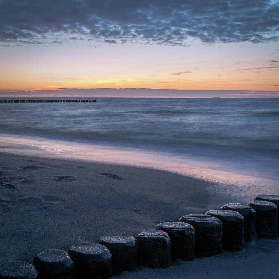 Sunset Photograph - Coastline Sunset by Toby Luxberg Sunset Photograph - Coastline Sunset by Toby Luxberg