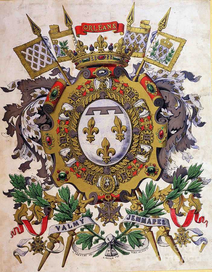 File:Coat of Arms of Louis-Philippe I, King of French as Knight of