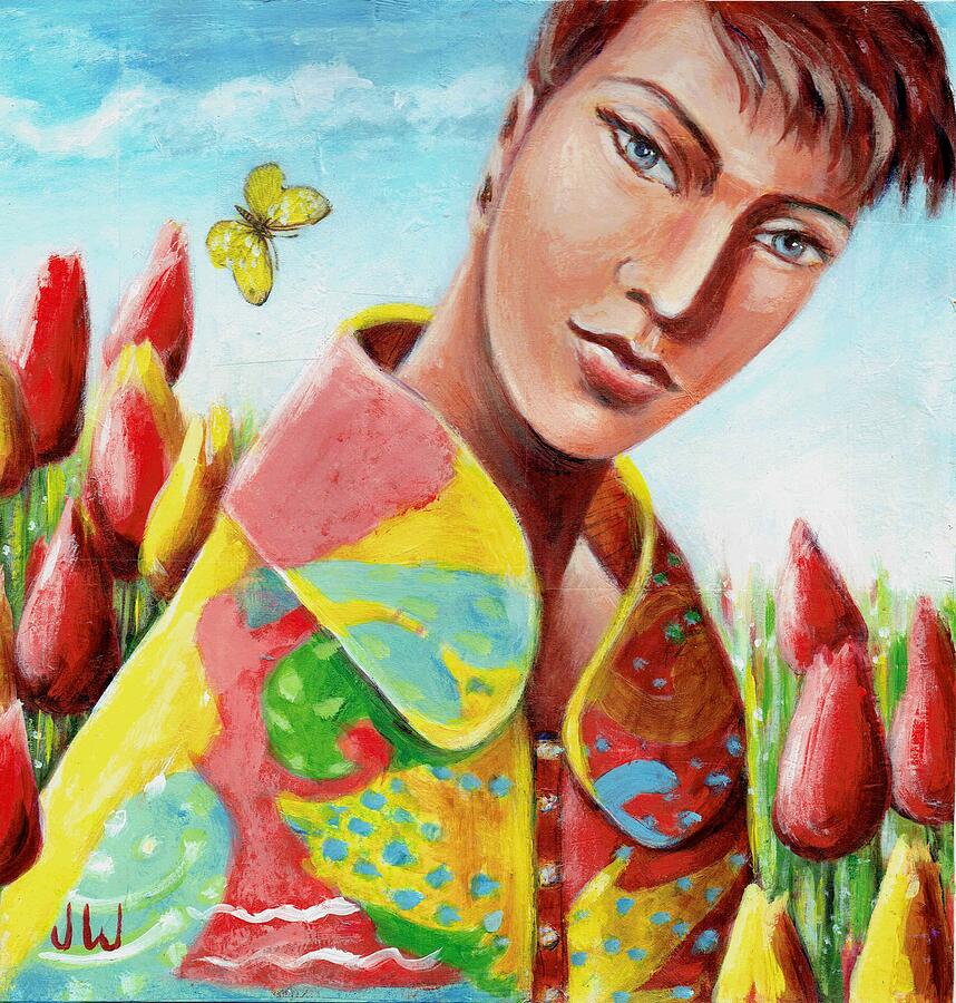 Coat of many colours by June Walker Coat of many colours by June Walker
