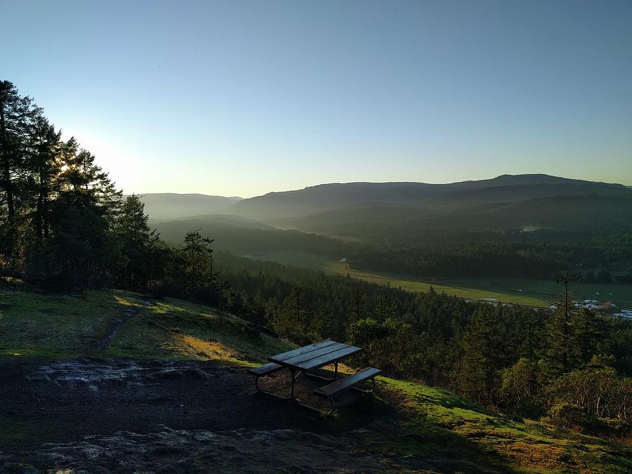 British Columbia Photograph - Cobble Hill lookout by Jordan Barnes British Columbia Photograph - Cobble Hill lookout by Jordan Barnes