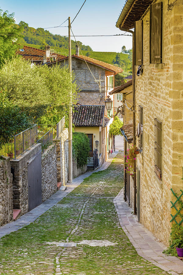 Cobbled Alleys Of A Medieval Village Photograph by Vivida Photo PC