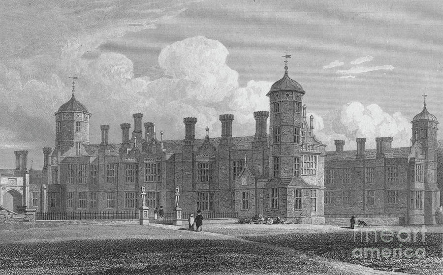 Cobham Hall Drawing by Print Collector