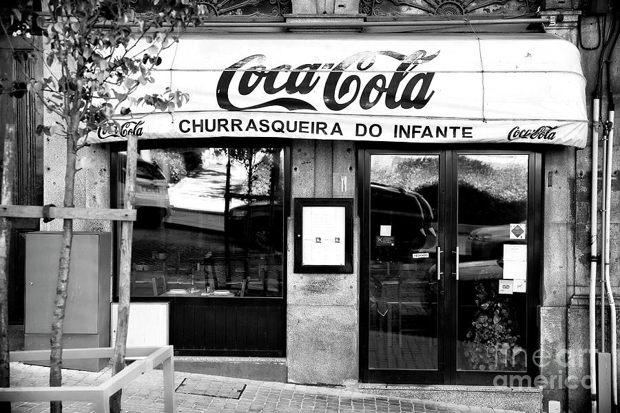 Coca Cola in Porto Photograph by John Rizzuto