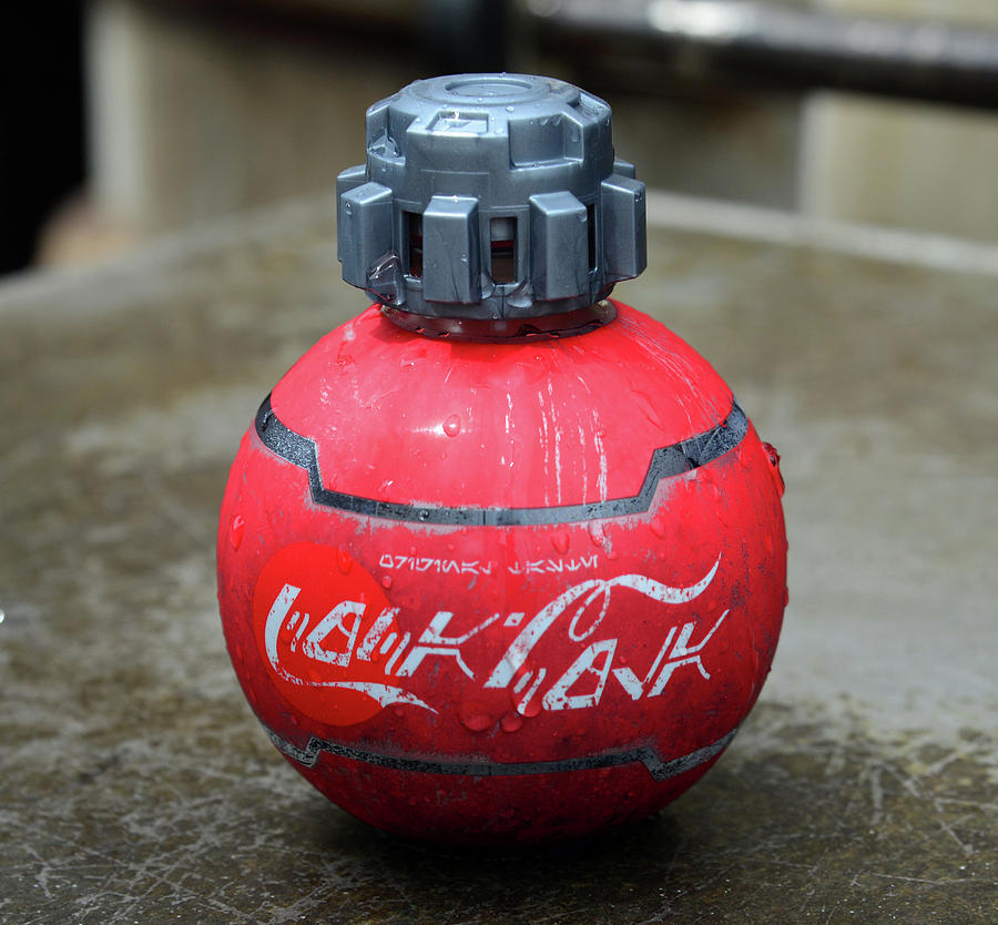 Coca Cola thermal detonator Black Spire outpost Photograph by David Lee Thompson