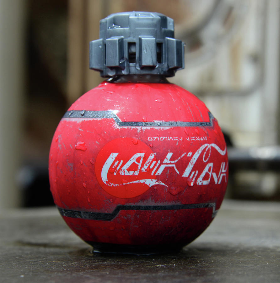 Coca Cola thermal detonator work B Photograph by David Lee Thompson