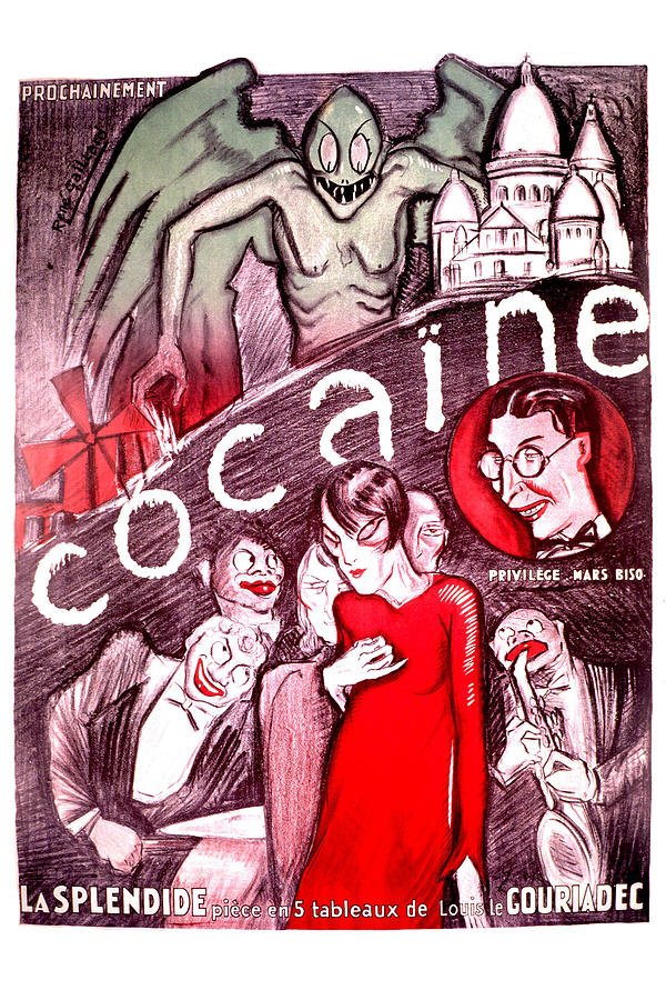 Cocaine Painting by Rene Galliard