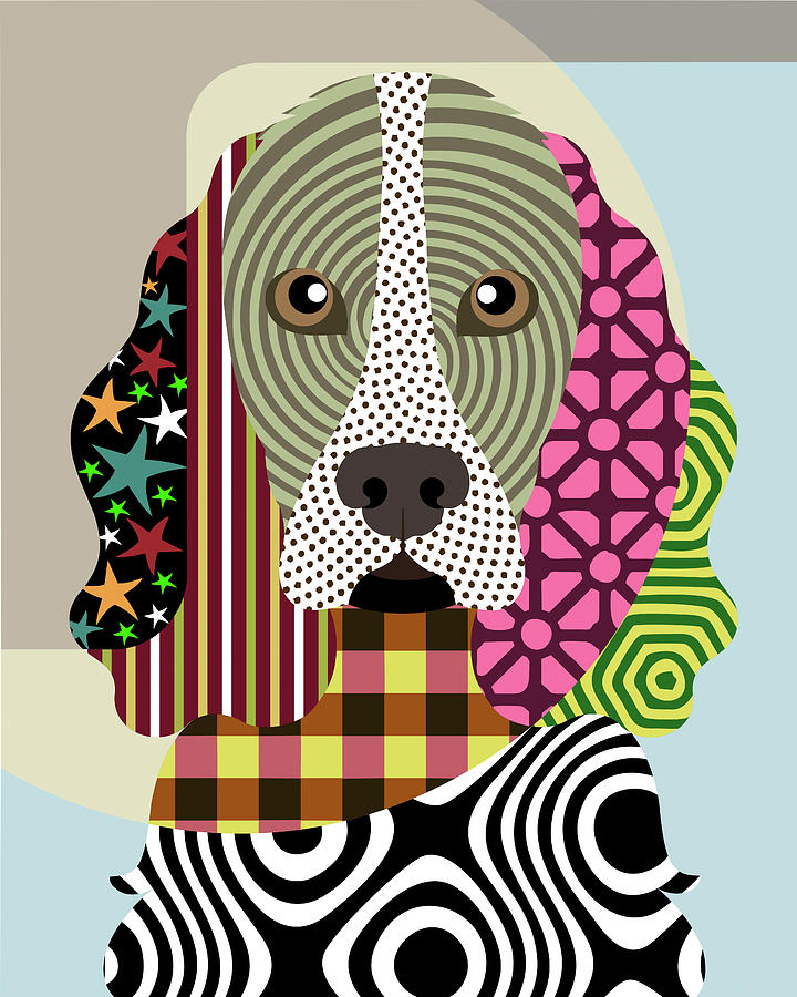 Animal Digital Art - Cocker Spaniel Dog by Lanre Adefioye