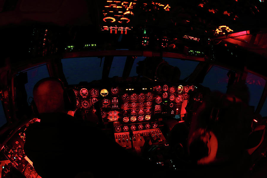 Cockpit Of An Il-78 Military Tanker Photograph by Artyom Anikeev