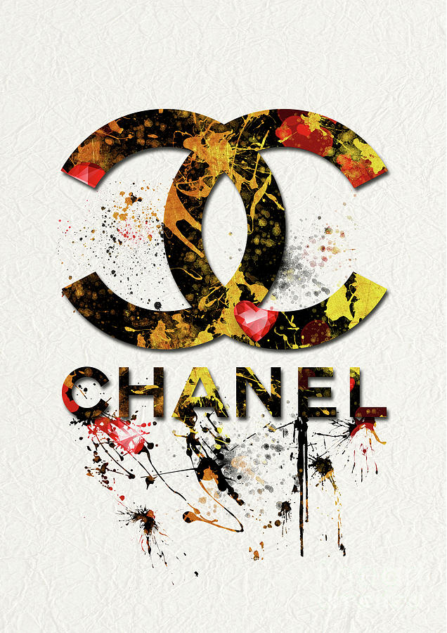 Coco Chanel Logo - 117 Digital Art by Prar Kulasekara