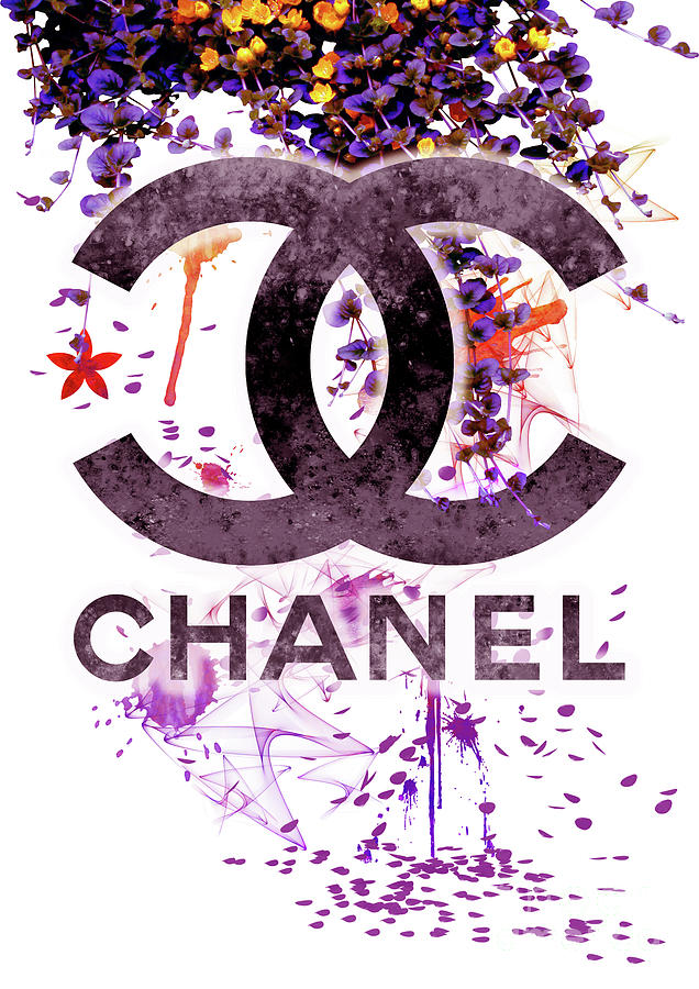 CoCo Chanel Logo - 204 Painting by Prar Kulasekara