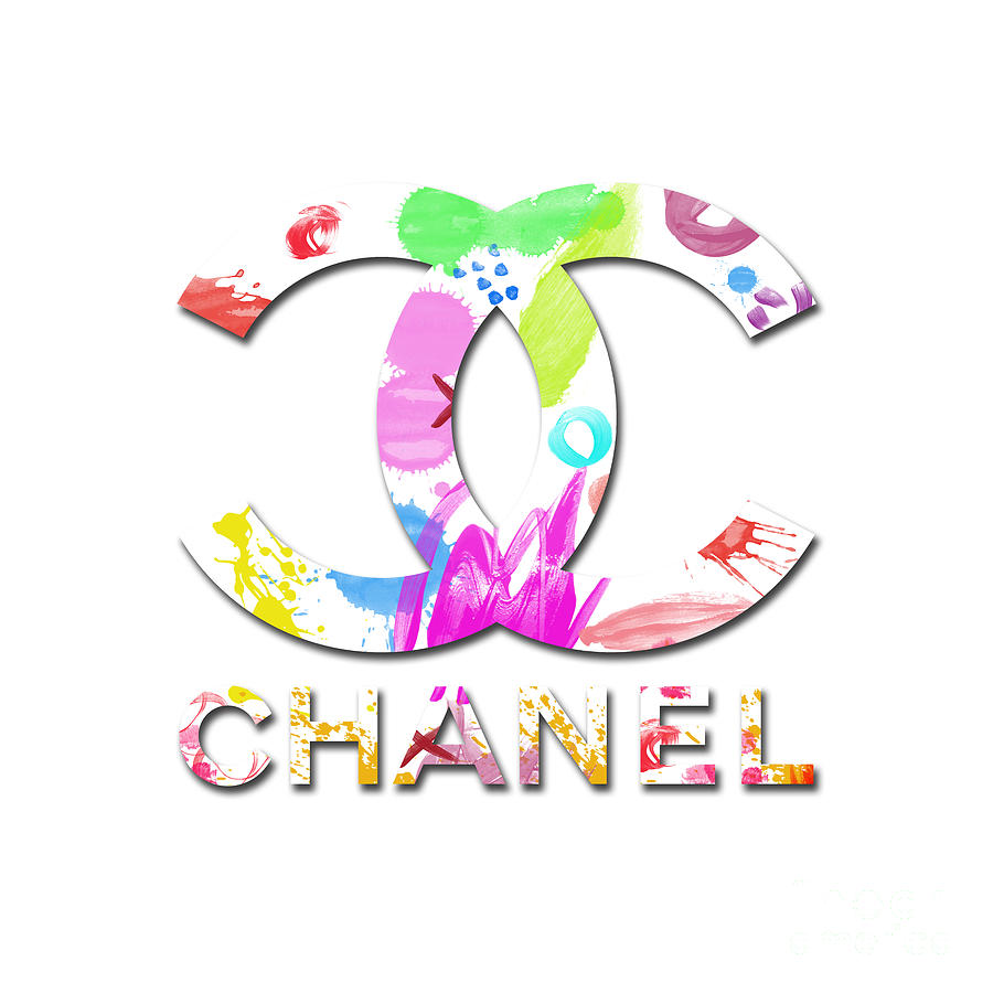 CoCo Chanel Logo - 212 Painting by Prar Kulasekara