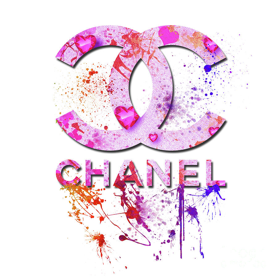 Coco Chanel Logo - 28 Digital Art by Prar Kulasekara