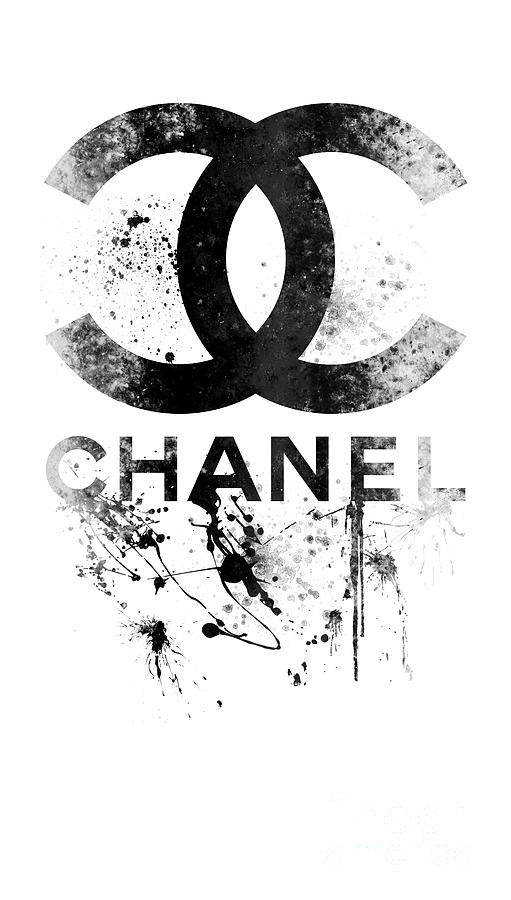Coco Chanel Logo - 38 Painting by Prar Kulasekara