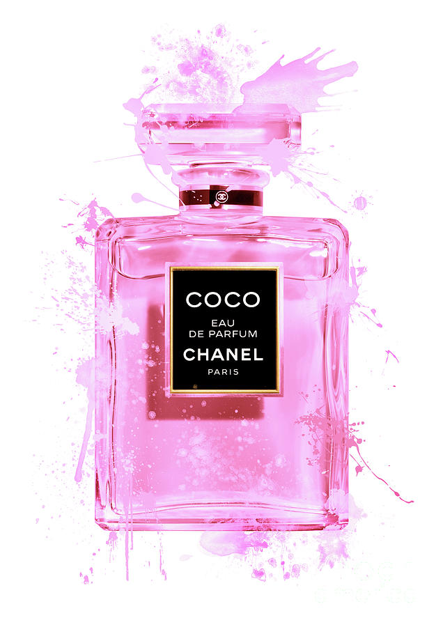 Coco Eau De Parfum Chanel Perfume - 35 Digital Art by Prar Kulasekara