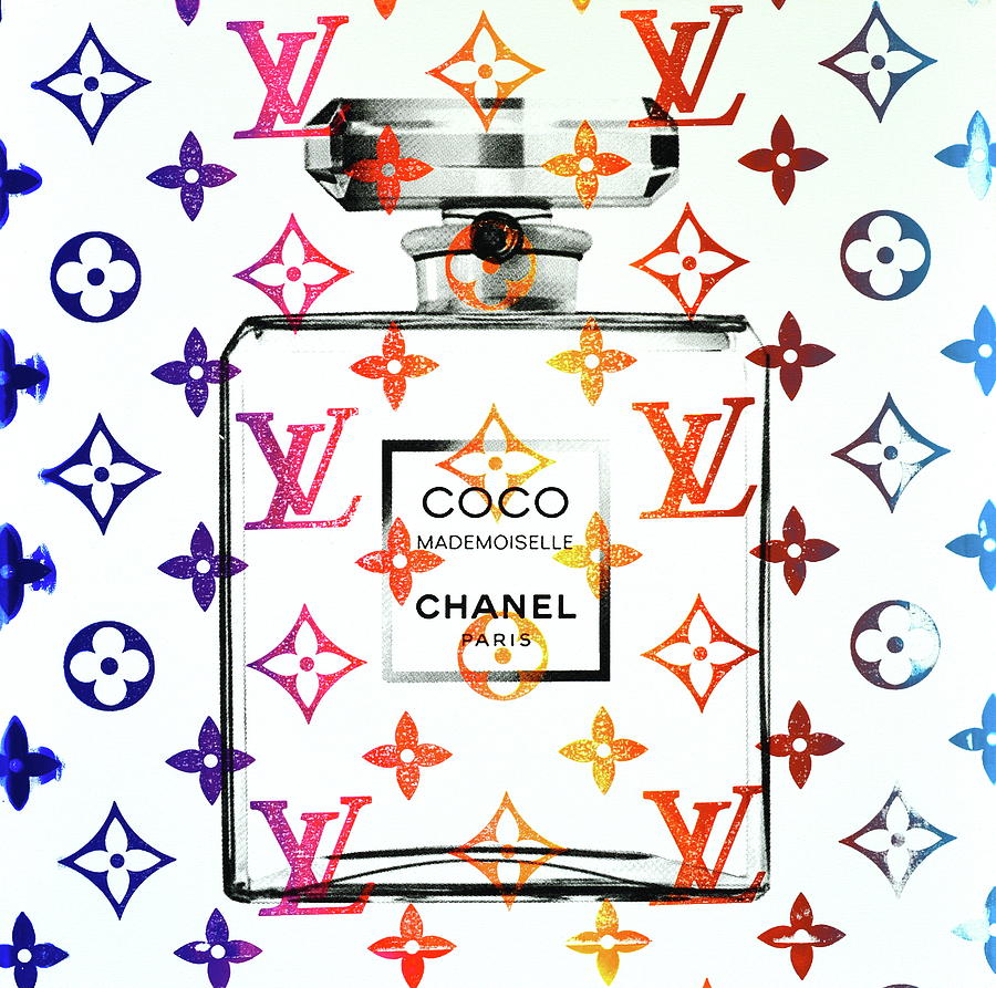 Chanel Mixed Media - Coco Louis by Shane Bowden Chanel Mixed Media - Coco Louis by Shane Bowden