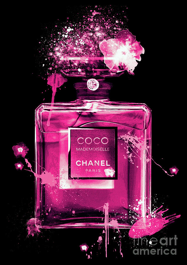 Coco Mademoiselle Chanel Perfume - 32 Digital Art by Prar Kulasekara