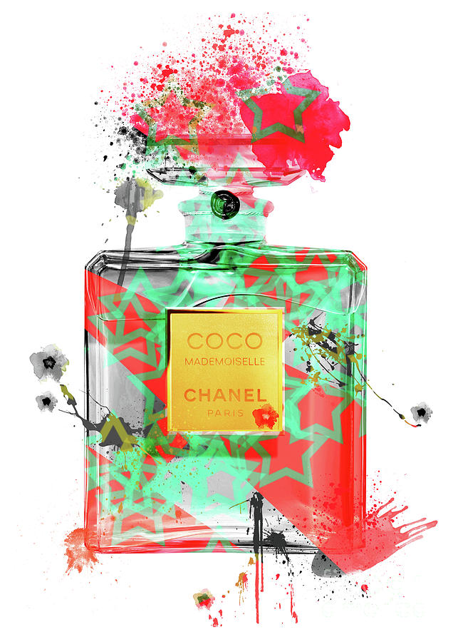 Coco Mademoiselle Chanel Perfume - 62 Digital Art by Prar Kulasekara