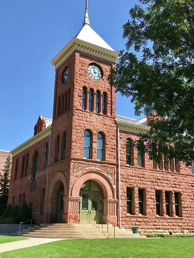Coconino County Courthouse Photograph by Warren Thompson