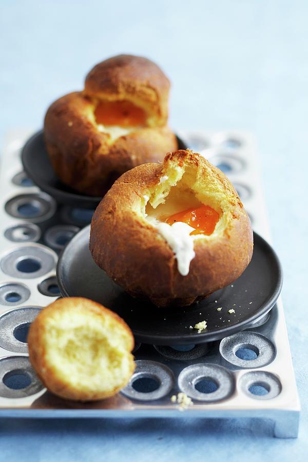 Coddled Egg In An Individual Brioche Photograph by Fnot