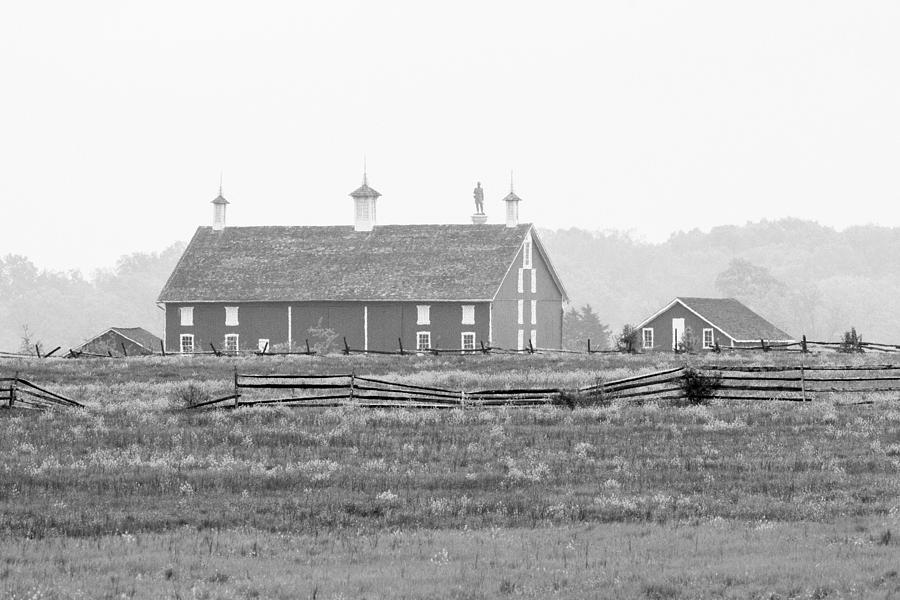 Codori Farm in black and white Photograph by Bill Rogers - Pixels