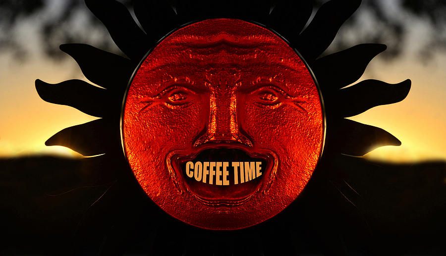 Coffee time Mixed Media by David Lee Thompson