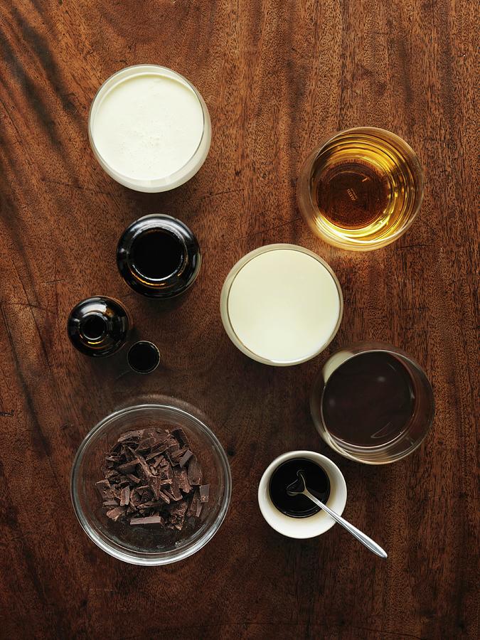 Coffee And Various Ingredients Photograph by Jonathan Gregson