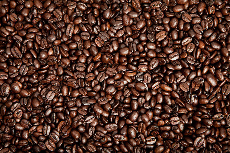 Coffee Beans Background Photograph by Ozgurcankaya